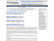 Tablet Screenshot of consulenze.iaconet.com